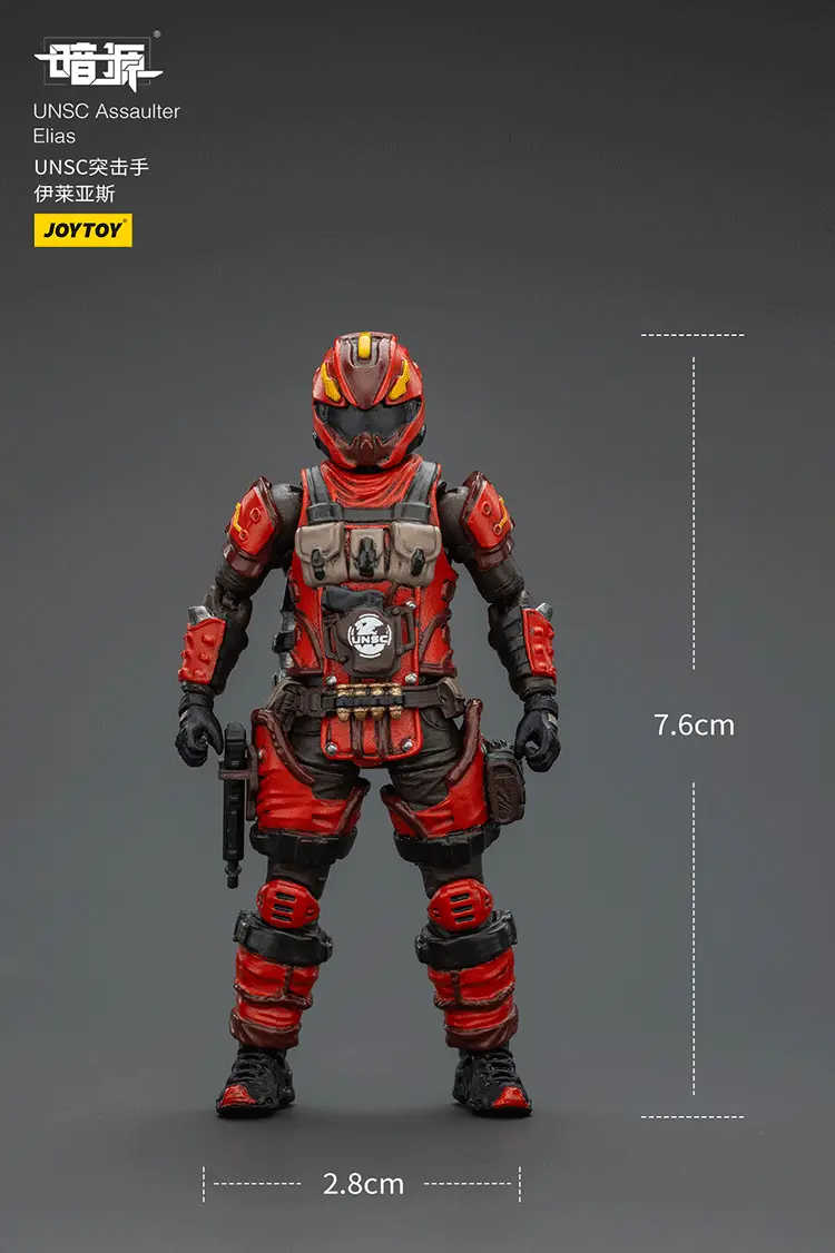 the size of Action Figure - UNSC Assaulter Elias 1 25 - JOYTOY Dark Source rectangle image The Size Of Action Figure Unsc Assaulter Elias 1 25 Joytoy Dark Source Rectangle Image