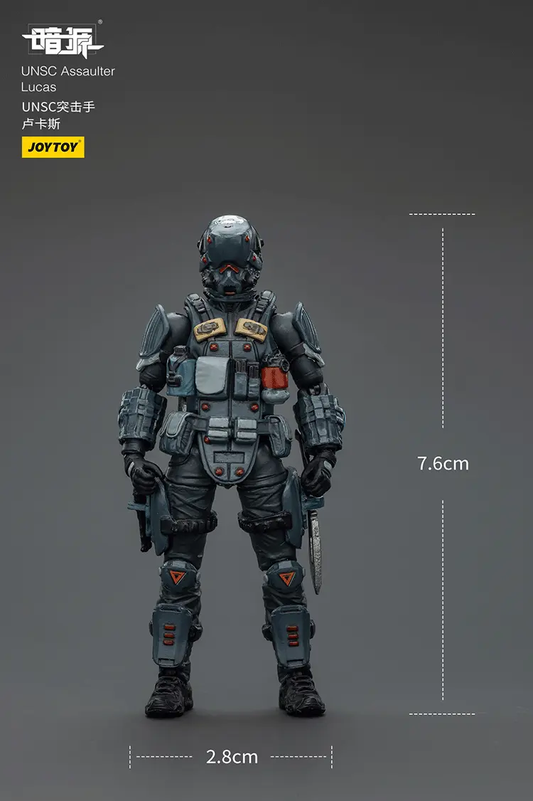the size of Action Figure - UNSC Assaulter Lucas 1 25 - JOYTOY Dark Source rectangle image The Size Of Action Figure Unsc Assaulter Lucas 1 25 Joytoy Dark Source Rectangle Image
