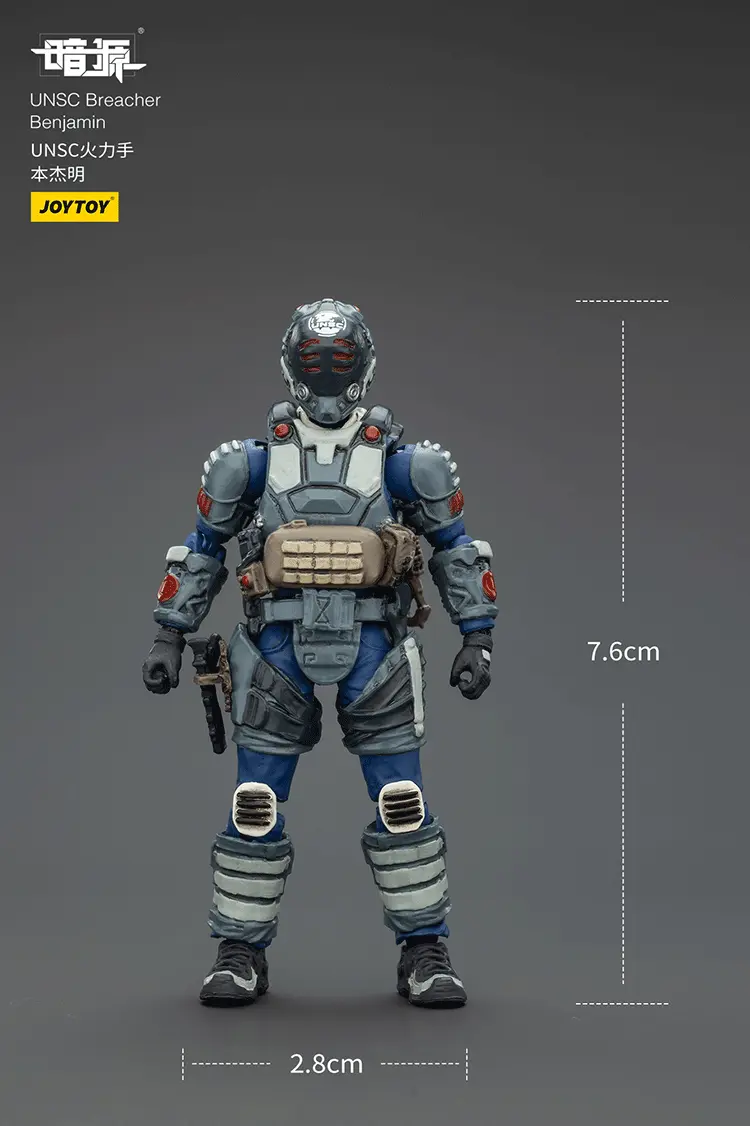 The Size Of Action Figure Unsc Breacher Benjamin 1 25 Joytoy Dark Source Rectangle Image