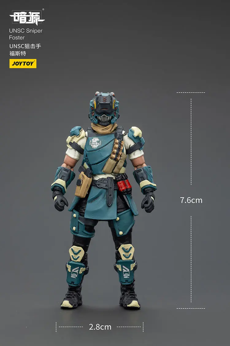 The Size Of Action Figure Unsc Sniper Foster 1 25 Joytoy Dark Source Rectangle Image