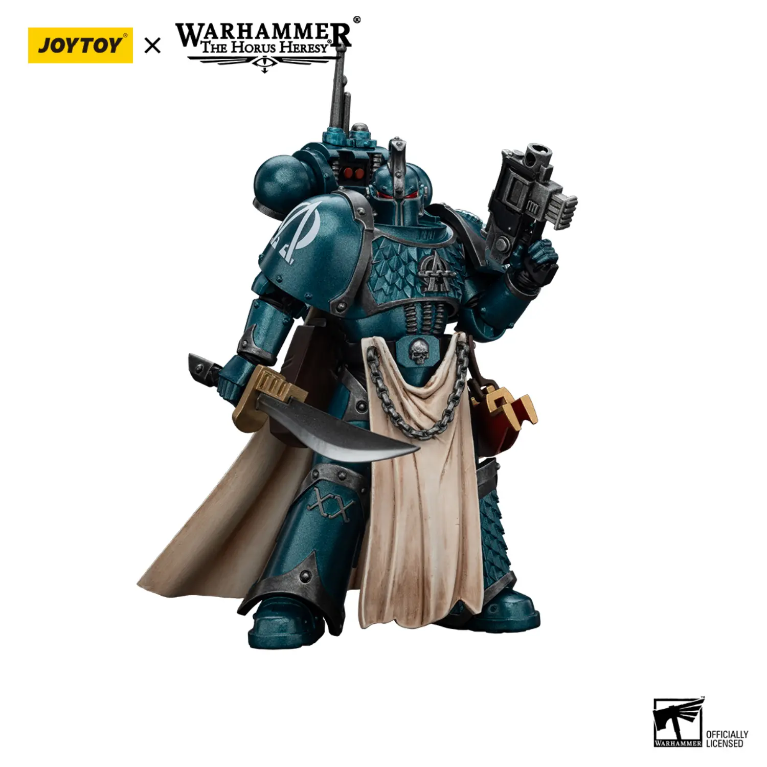 Action Figure - Alpha Legion Legion Praetor with Power Sword 1 18 - JOTYOY Warhammer The Horus Heresy in white background 1 Action Figure Alpha Legion Legion Praetor With Power Sword 1 18 Jotyoy Warhammer The Horus Heresy In White Background 1