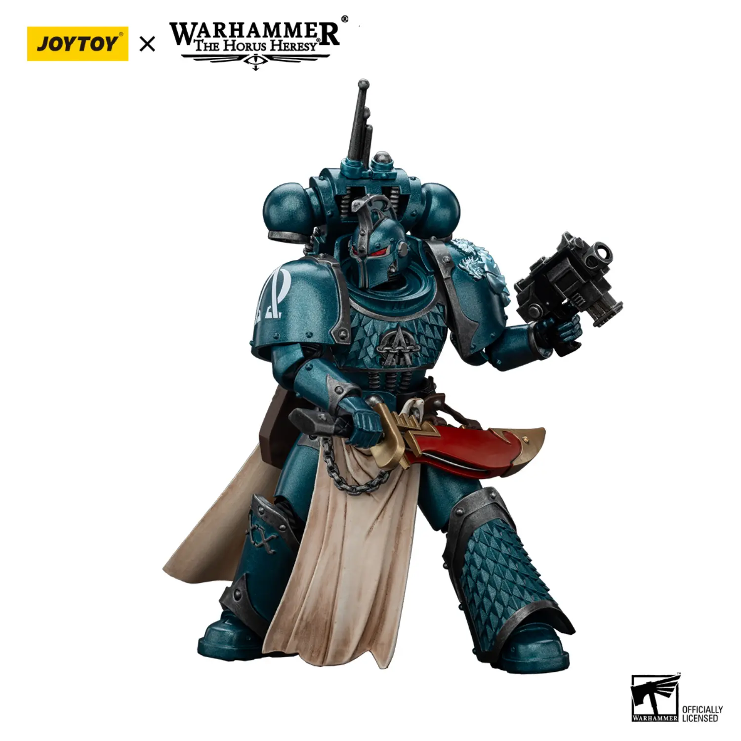 Action Figure - Alpha Legion Legion Praetor with Power Sword 1 18 - JOTYOY Warhammer The Horus Heresy in white background 4 Action Figure Alpha Legion Legion Praetor With Power Sword 1 18 Jotyoy Warhammer The Horus Heresy In White Background 4