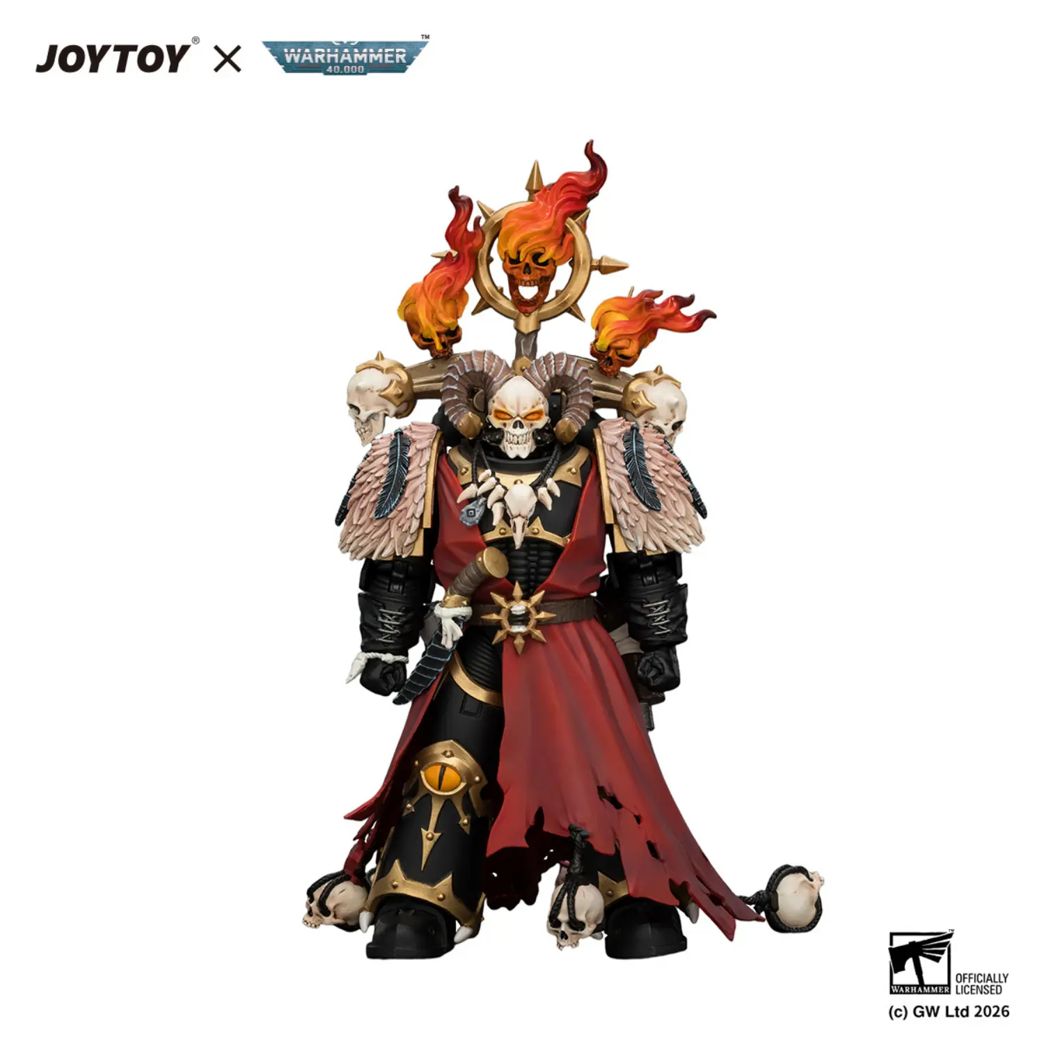 Action Figure - Black Legion Master of Possession with Staff of Possession and Bolt Pistol 1 18 - JOYTOY Warhammer 40K in white background 1 Action Figure Black Legion Master Of Possession With Staff Of Possession And Bolt Pistol 1 18 Joytoy Warhammer 40k In White Background 1