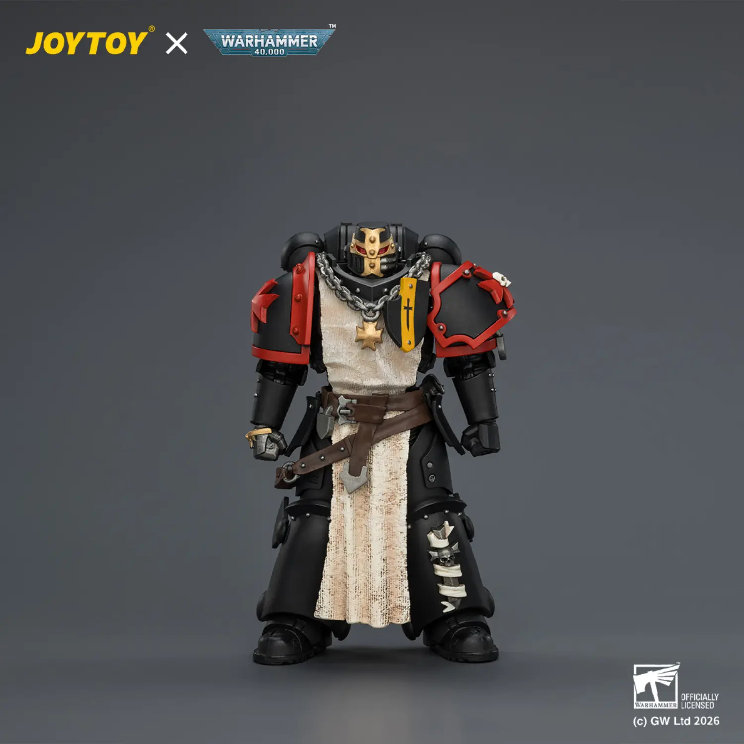 Action Figure - Black Templars Crusader Ancient with Power Sword and Bolt Pistol 1 18 - JOYTOY Warhammer 40K 1 Action Figure Black Templars Crusader Ancient With Power Sword And Bolt Pistol 1 18 Joytoy Warhammer 40k 1