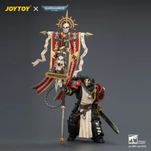 Action Figure Black Templars Crusader Ancient With Power Sword And Bolt Pistol 1 18 Joytoy Warhammer 40k