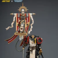 Action Figure - Black Templars Crusader Ancient with Power Sword and Bolt Pistol 1 18 - JOYTOY Warhammer 40K rectangle image 2 Action Figure Black Templars Crusader Ancient With Power Sword And Bolt Pistol 1 18 Joytoy Warhammer 40k Rectangle Image 2