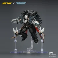 Action Figure - Raven Guard Chapter Master Aethon Shaan with Claws of Severax 1 18 - JOYTOY Warhammer 40K on display stand Action Figure Raven Guard Chapter Master Aethon Shaan With Claws Of Severax 1 18 Joytoy Warhammer 40k On Display Stand