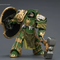 Action Figure - Salamanders Firedrake Terminator 1 with Thunder Hammer and Dragonscale Storm Shield 1 18 - JOTYOY Warhammer The Horus Heresy rectangle image 7 Action Figure Salamanders Firedrake Terminator 1 With Thunder Hammer And Dragonscale Storm Shield 1 18 Jotyoy Warhammer The Horus Heresy Rectangle Image 7