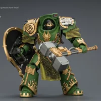 Action Figure - Salamanders Firedrake Terminator 1 with Thunder Hammer and Dragonscale Storm Shield 1 18 - JOTYOY Warhammer The Horus Heresy rectangle image 8 Action Figure Salamanders Firedrake Terminator 1 With Thunder Hammer And Dragonscale Storm Shield 1 18 Jotyoy Warhammer The Horus Heresy Rectangle Image 8