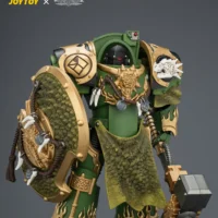 Action Figure Salamanders Firedrake Terminator 2 With Thunder Hammer And Dragonscale Storm Shield 1 18 Jotyoy Warhammer The Horus Heresy Rectangle Image 3