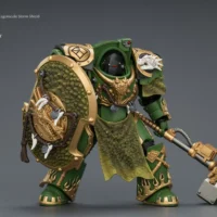 Action Figure Salamanders Firedrake Terminator 2 With Thunder Hammer And Dragonscale Storm Shield 1 18 Jotyoy Warhammer The Horus Heresy Rectangle Image 5