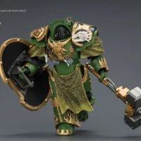 Action Figure Salamanders Firedrake Terminator 2 With Thunder Hammer And Dragonscale Storm Shield 1 18 Jotyoy Warhammer The Horus Heresy Rectangle Image 6