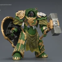 Action Figure Salamanders Firedrake Terminator 2 With Thunder Hammer And Dragonscale Storm Shield 1 18 Jotyoy Warhammer The Horus Heresy Rectangle Image 8