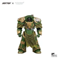 Action Figure Salamanders Firedrake Terminator 2 Without Thunder Hammer And Dragonscale Storm Shield 1 18 Jotyoy Warhammer The Horus Heresy In White Background