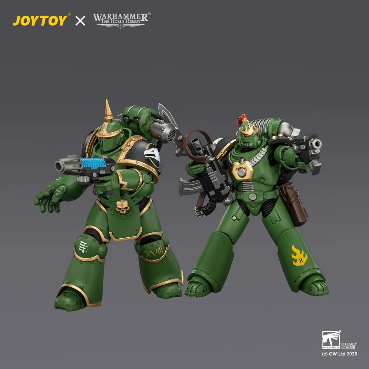 Action Figure - Salamanders MK III & MK VI Tactical Legionaries 1 18 - JOTYOY Warhammer The Horus Heresy Action Figure Salamanders Mk Iii & Mk Vi Tactical Legionaries 1 18 Jotyoy Warhammer The Horus Heresy