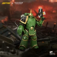 Action Figure - Salamanders MK Ill Tactical Legionary with Plasma Pistol and Bolt Pistol 1 18 - JOTYOY Warhammer The Horus Heresy in dark red battlefield background Action Figure Salamanders Mk Ill Tactical Legionary With Plasma Pistol And Bolt Pistol 1 18 Jotyoy Warhammer The Horus Heresy In Dark Red Battlefield Background