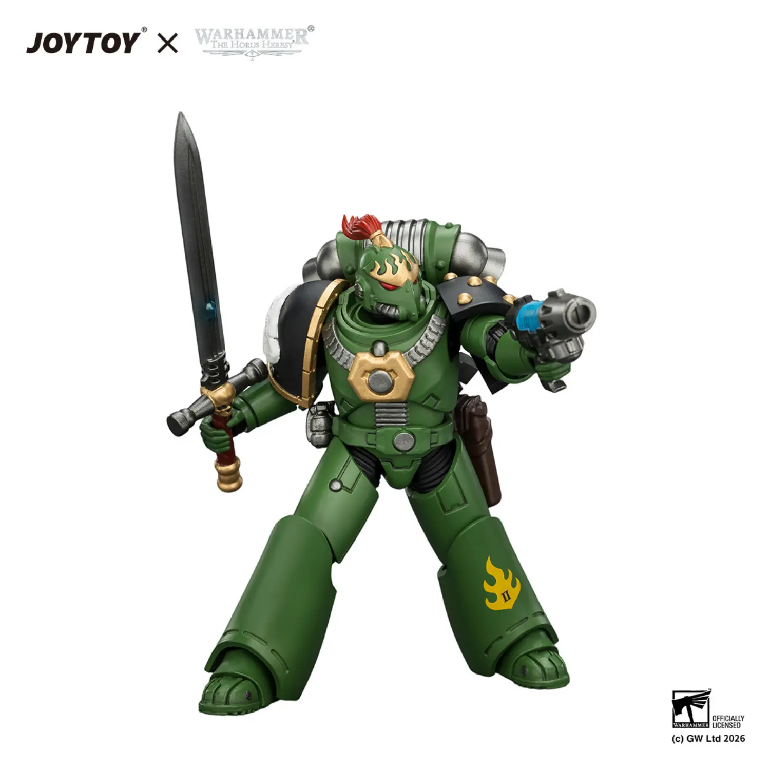 Action Figure - Salamanders MKVI Tactical Legionary 1 18 - JOTYOY Warhammer The Horus Heresy in white background 3 Action Figure Salamanders Mkvi Tactical Legionary 1 18 Jotyoy Warhammer The Horus Heresy In White Background 3