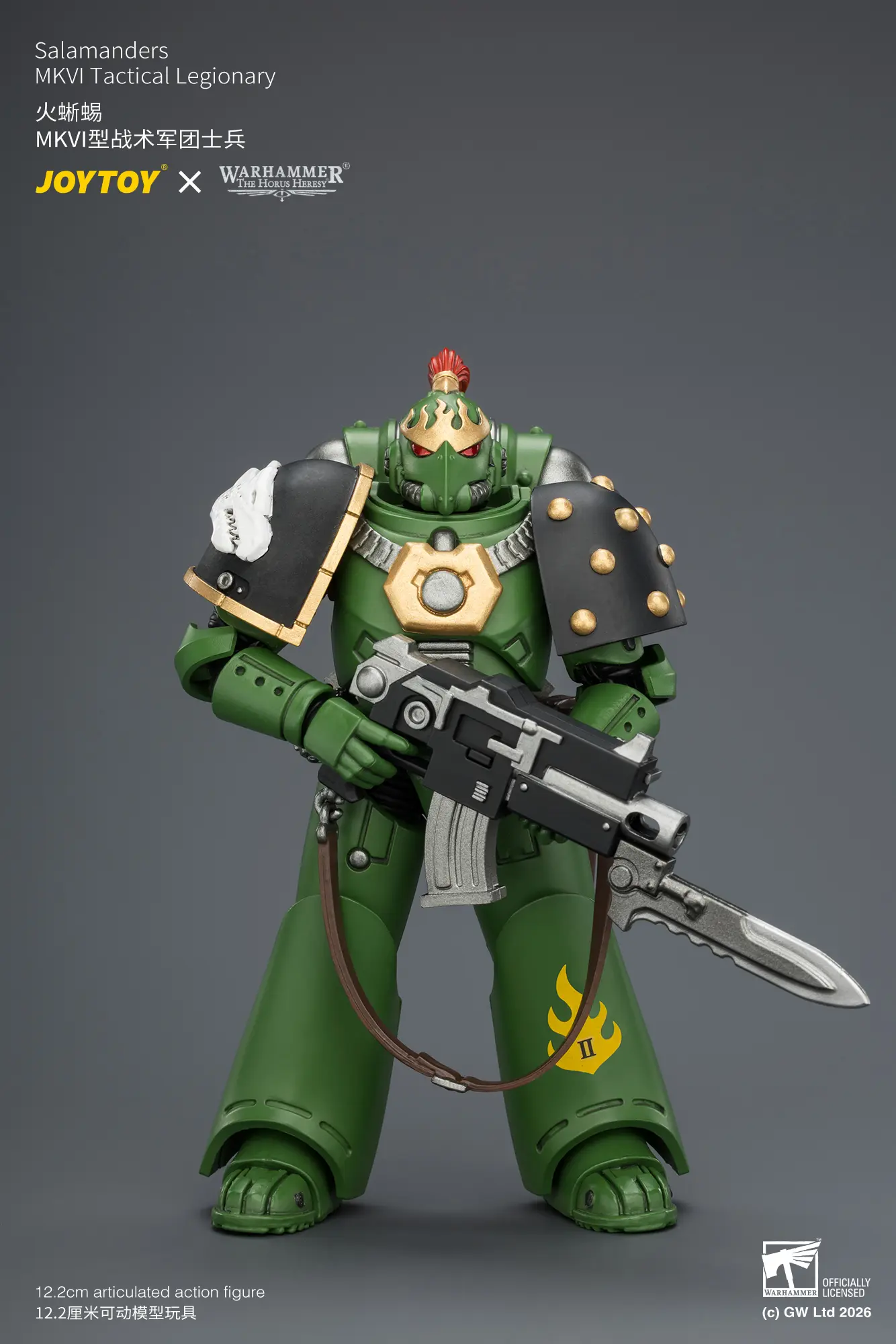 Action Figure - Salamanders MKVI Tactical Legionary 1 18 - JOTYOY Warhammer The Horus Heresy rectangle image 1 Action Figure Salamanders Mkvi Tactical Legionary 1 18 Jotyoy Warhammer The Horus Heresy Rectangle Image 1
