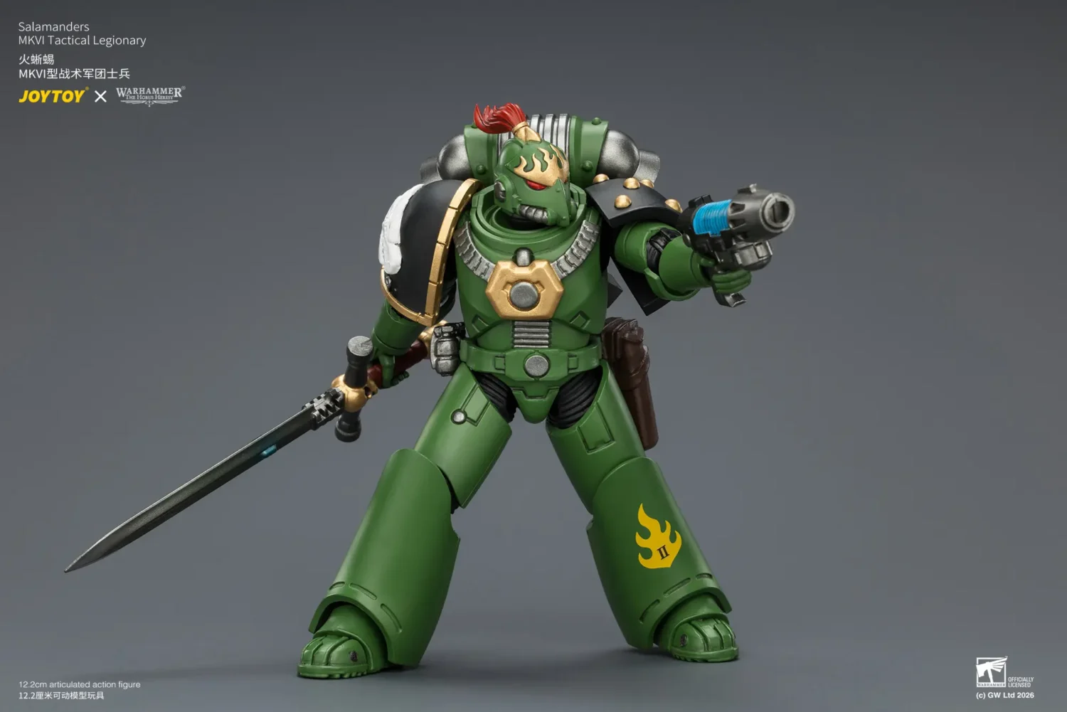 Action Figure - Salamanders MKVI Tactical Legionary 1 18 - JOTYOY Warhammer The Horus Heresy rectangle image 5 Action Figure Salamanders Mkvi Tactical Legionary 1 18 Jotyoy Warhammer The Horus Heresy Rectangle Image 5