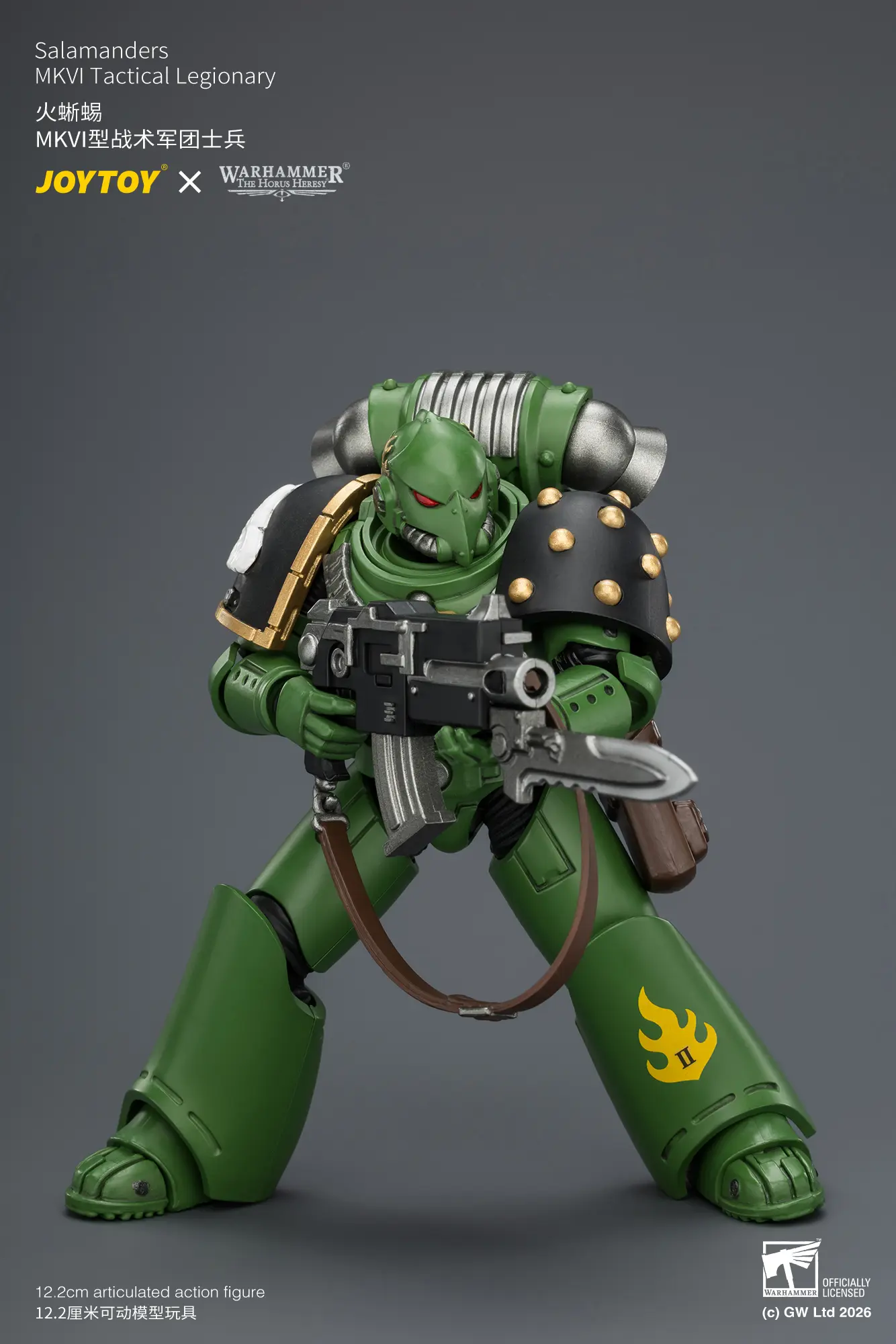 Action Figure - Salamanders MKVI Tactical Legionary 1 18 - JOTYOY Warhammer The Horus Heresy rectangle image 8 Action Figure Salamanders Mkvi Tactical Legionary 1 18 Jotyoy Warhammer The Horus Heresy Rectangle Image 8