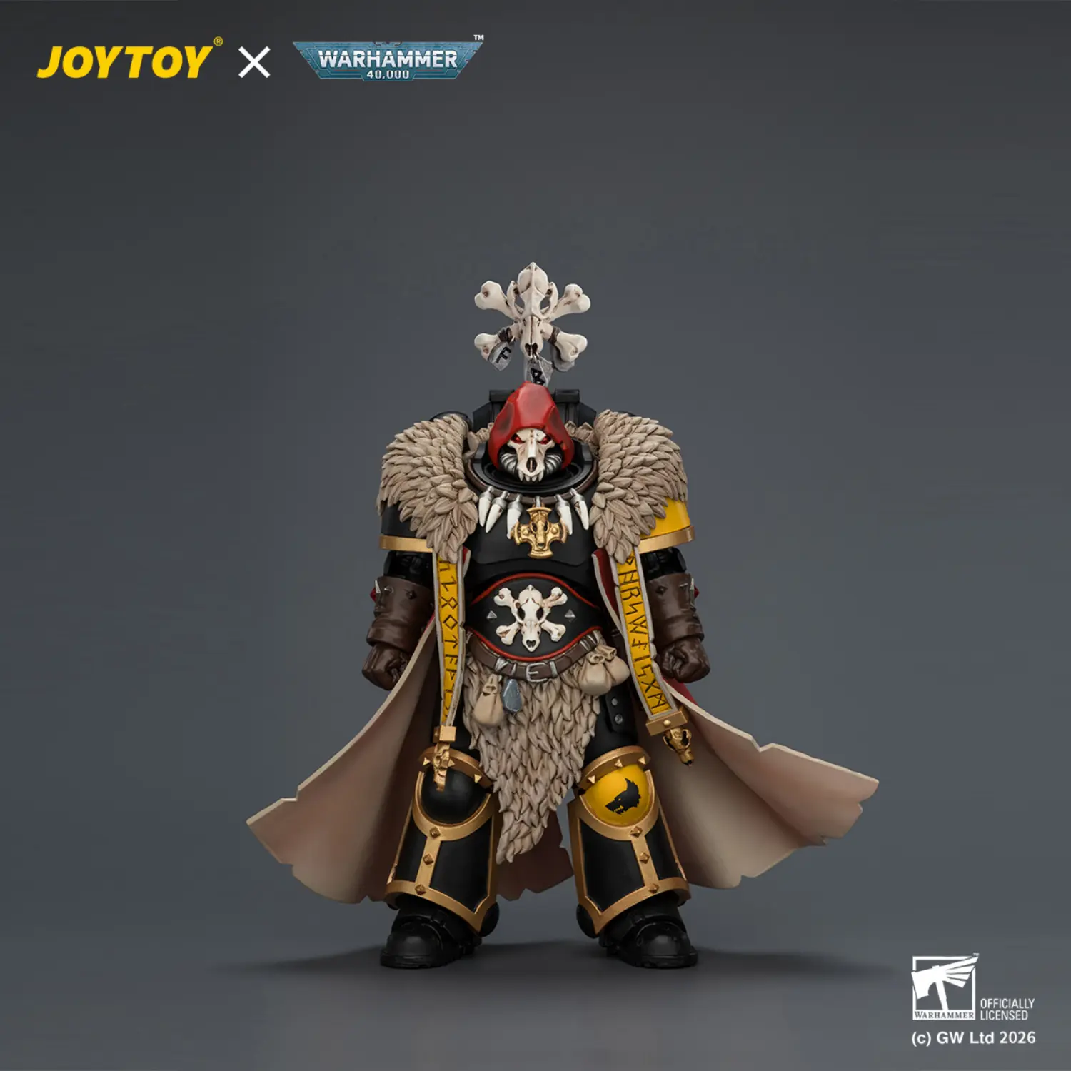 Action Figure - Space Wolves Wolf Priest with Absolvor Bolt Pistol and Crozius 1 18 - JOYTOY Warhammer 40K 1 Action Figure Space Wolves Wolf Priest With Absolvor Bolt Pistol And Crozius 1 18 Joytoy Warhammer 40k 1