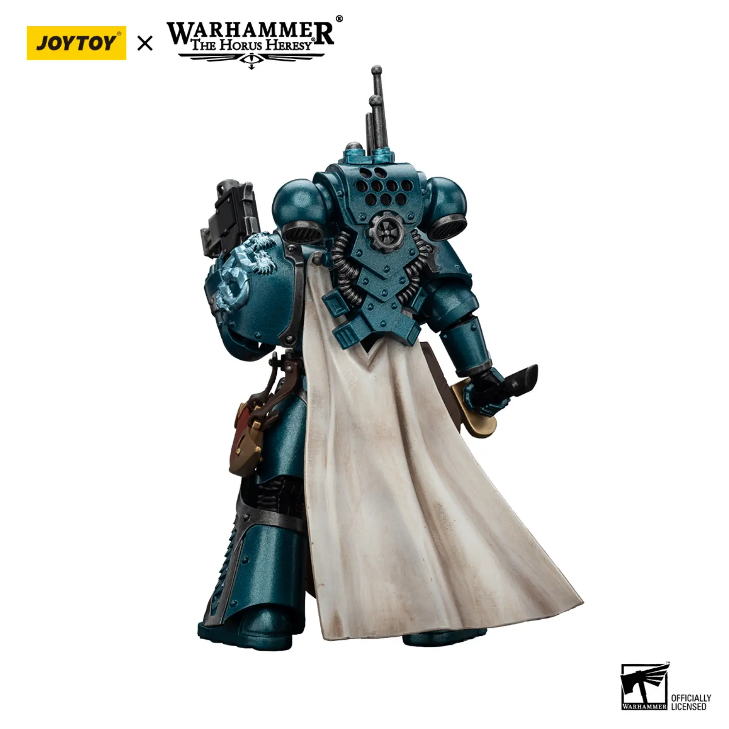 the back of Action Figure - Alpha Legion Legion Praetor with Power Sword 1 18 - JOTYOY Warhammer The Horus Heresy in white background The Back Of Action Figure Alpha Legion Legion Praetor With Power Sword 1 18 Jotyoy Warhammer The Horus Heresy In White Background
