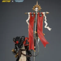 the back of Action Figure - Black Templars Crusader Ancient with Power Sword and Bolt Pistol 1 18 - JOYTOY Warhammer 40K rectangle image The Back Of Action Figure Black Templars Crusader Ancient With Power Sword And Bolt Pistol 1 18 Joytoy Warhammer 40k Rectangle Image