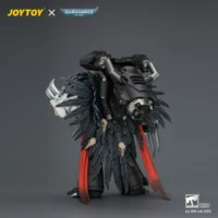 the back of Action Figure - Raven Guard Chapter Master Aethon Shaan with Claws of Severax 1 18 - JOYTOY Warhammer 40K The Back Of Action Figure Raven Guard Chapter Master Aethon Shaan With Claws Of Severax 1 18 Joytoy Warhammer 40k