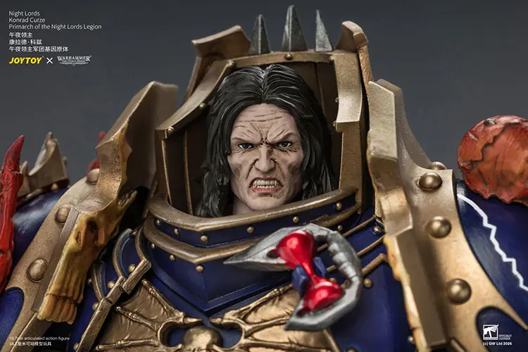 the details of Action Figure - Night Lords Konrad Curze Primarch of the Night Lords Legion 1 18 - JOYTOY Warhammer The Horus Heresy rectangle image 21 The Details Of Action Figure Night Lords Konrad Curze Primarch Of The Night Lords Legion 1 18 Joytoy Warhammer The Horus Heresy Rectangle Image 21