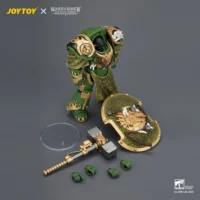 The Parts Of Action Figure Salamanders Firedrake Terminator 2 With Thunder Hammer And Dragonscale Storm Shield 1 18 Jotyoy Warhammer The Horus Heresy