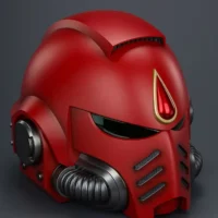 Action Figure Helmet - Blood Angels MkX 1 1 Life-Size Wearable Replica - JOYTOY Warhammer 40K rectangle image 10 Action Figure Helmet Blood Angels Mkx 1 1 Life Size Wearable Replica Joytoy Warhammer 40k Rectangle Image 10