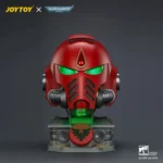 Action Figure Helmet - Blood Angels MkX Helmet & Display Stand 1/1 Life-Size Wearable Replica - JOYTOY Warhammer 40K