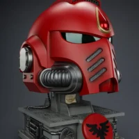 Action Figure Helmet - Blood Angels MkX Helmet & Display Stand 1 1 Life-Size Wearable Replica - JOYTOY Warhammer 40K rectangle image 27 Action Figure Helmet Blood Angels Mkx Helmet & Display Stand 1 1 Life Size Wearable Replica Joytoy Warhammer 40k Rectangle Image 27