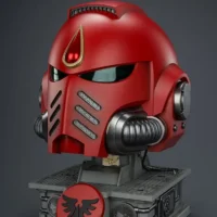 Action Figure Helmet - Blood Angels MkX Helmet & Display Stand 1 1 Life-Size Wearable Replica - JOYTOY Warhammer 40K rectangle image 29 Action Figure Helmet Blood Angels Mkx Helmet & Display Stand 1 1 Life Size Wearable Replica Joytoy Warhammer 40k Rectangle Image 29