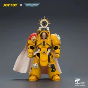 Action Figure Imperial Fists Darnath Lysander With Thunder Hammer And Storm Shield 1 18 Joytoy Warhammer 40k
