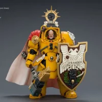 Action Figure - Imperial Fists Darnath Lysander with Thunder Hammer and Storm Shield 1 18 - JOYTOY Warhammer 40K rectangle image 2 Action Figure Imperial Fists Darnath Lysander With Thunder Hammer And Storm Shield 1 18 Joytoy Warhammer 40k Rectangle Image 2