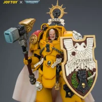 Action Figure - Imperial Fists Darnath Lysander with Thunder Hammer and Storm Shield 1 18 - JOYTOY Warhammer 40K rectangle image 3 Action Figure Imperial Fists Darnath Lysander With Thunder Hammer And Storm Shield 1 18 Joytoy Warhammer 40k Rectangle Image 3