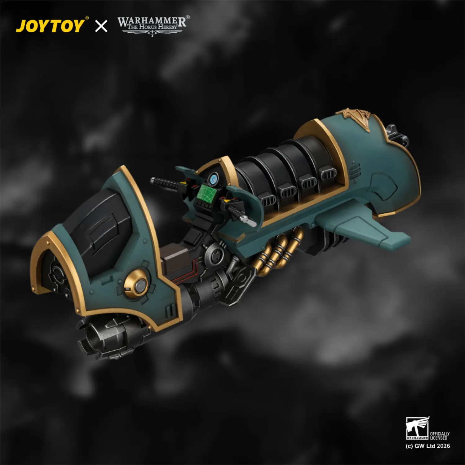Action Figure - Sons of Horus Legion Scimitar Jetbike with Heavy Bolter 1 18 - JOYTOY Warhammer The Horus Heresy in black background Action Figure Sons Of Horus Legion Scimitar Jetbike With Heavy Bolter 1 18 Joytoy Warhammer The Horus Heresy In Black Background