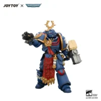 Action Figure - Ultramarines Ferren Areios with Thunder Hammer and Bolt Pistol 1 18 - JOYTOY Warhammer 40K in white background 4 Action Figure Ultramarines Ferren Areios With Thunder Hammer And Bolt Pistol 1 18 Joytoy Warhammer 40k In White Background 4