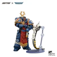Action Figure - Ultramarines Ferren Areios with Thunder Hammer and Bolt Pistol 1 18 - JOYTOY Warhammer 40K in white background 5 Action Figure Ultramarines Ferren Areios With Thunder Hammer And Bolt Pistol 1 18 Joytoy Warhammer 40k In White Background 5