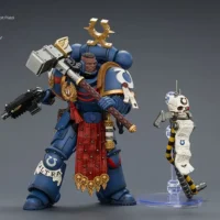 Action Figure - Ultramarines Ferren Areios with Thunder Hammer and Bolt Pistol 1 18 - JOYTOY Warhammer 40K rectangle image 4 Action Figure Ultramarines Ferren Areios With Thunder Hammer And Bolt Pistol 1 18 Joytoy Warhammer 40k Rectangle Image 4