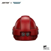 the back of Action Figure Helmet - Blood Angels MkX 1 1 Life-Size Wearable Replica - JOYTOY Warhammer 40K in white image The Back Of Action Figure Helmet Blood Angels Mkx 1 1 Life Size Wearable Replica Joytoy Warhammer 40k In White Image