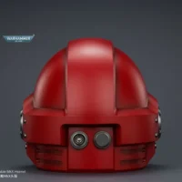 the back of Action Figure Helmet - Blood Angels MkX 1 1 Life-Size Wearable Replica - JOYTOY Warhammer 40K rectangle image The Back Of Action Figure Helmet Blood Angels Mkx 1 1 Life Size Wearable Replica Joytoy Warhammer 40k Rectangle Image
