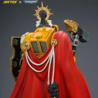 the back of Action Figure - Imperial Fists Darnath Lysander with Thunder Hammer and Storm Shield 1 18 - JOYTOY Warhammer 40K rectangle image The Back Of Action Figure Imperial Fists Darnath Lysander With Thunder Hammer And Storm Shield 1 18 Joytoy Warhammer 40k Rectangle Image