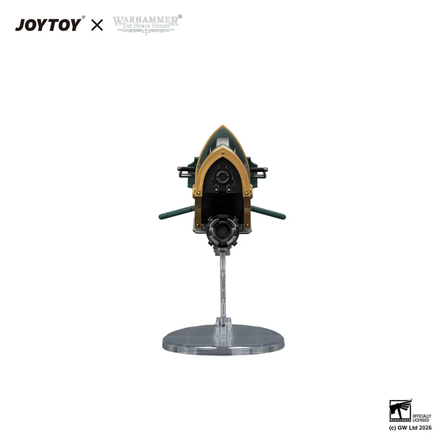 the back of Action Figure - Sons of Horus Legion Scimitar Jetbike with Heavy Bolter 1 18 - JOYTOY Warhammer The Horus Heresy in white background The Back Of Action Figure Sons Of Horus Legion Scimitar Jetbike With Heavy Bolter 1 18 Joytoy Warhammer The Horus Heresy In White Background