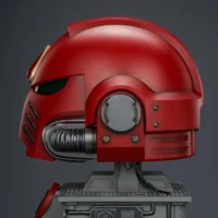 the left of Action Figure Helmet - Blood Angels MkX Helmet & Display Stand 1 1 Life-Size Wearable Replica - JOYTOY Warhammer 40K rectangle image The Left Of Action Figure Helmet Blood Angels Mkx Helmet & Display Stand 1 1 Life Size Wearable Replica Joytoy Warhammer 40k Rectangle Image