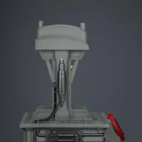 the left of the display stand of Action Figure Helmet - Blood Angels MkX Helmet 1 1 Life-Size Wearable Replica - JOYTOY Warhammer 40K rectangle image The Left Of The Display Stand Of Action Figure Helmet Blood Angels Mkx Helmet 1 1 Life Size Wearable Replica Joytoy Warhammer 40k Rectangle Image
