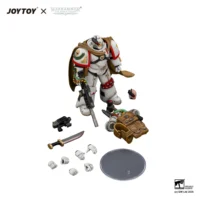 the parts of Action Figure - White Scars Legion Vigilator with Nemesis rifle and Bolt Pistol 1 18 - JOYTOY Warhammer The Horus Heresy in white background The Parts Of Action Figure White Scars Legion Vigilator With Nemesis Rifle And Bolt Pistol 1 18 Joytoy Warhammer The Horus Heresy In White Background